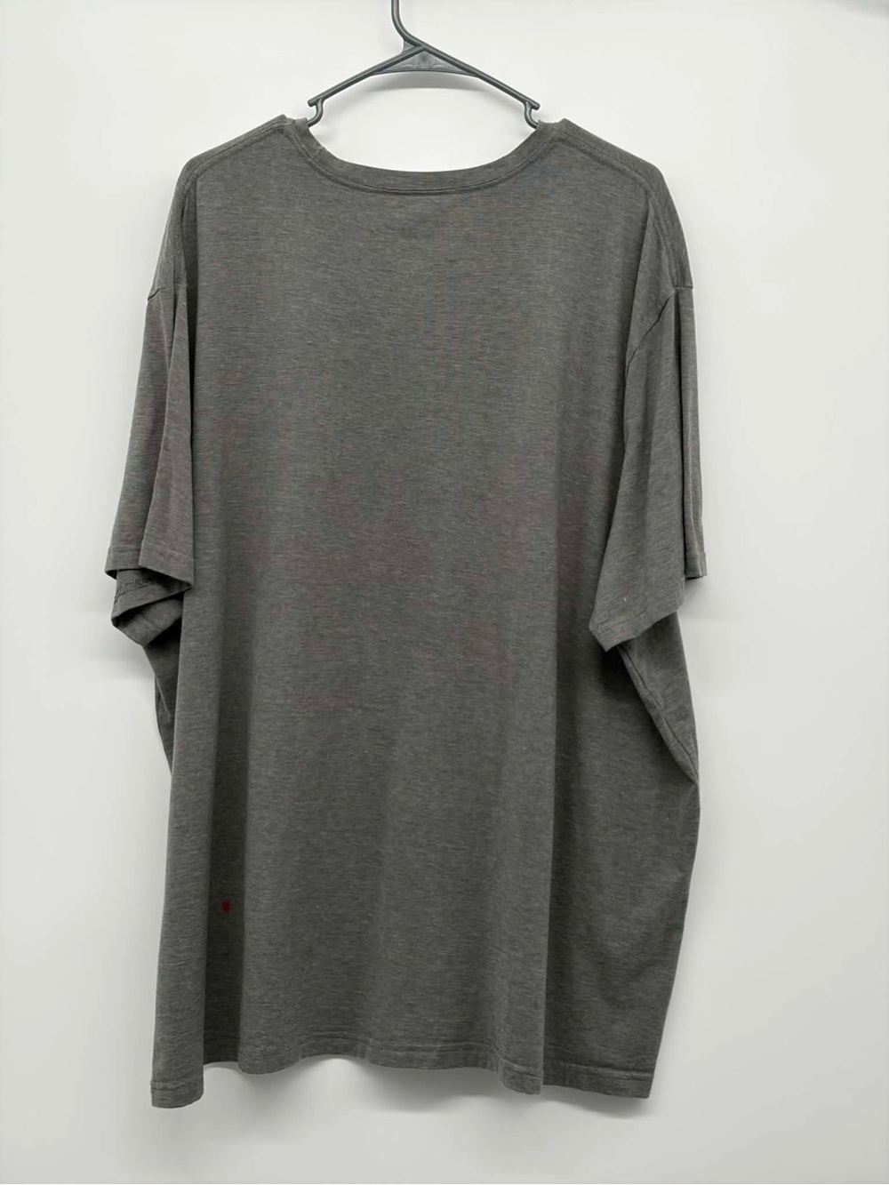 Lee Men's Gray T-shirt Size 3XL. Short Sleeve. Cotton/Polyester - Picture 3 of 4